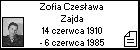 Zofia Czesawa Zajda