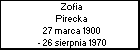 Zofia Pirecka