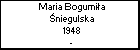 Maria Bogumia niegulska