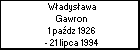 Wadysawa Gawron