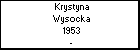 Krystyna Wysocka